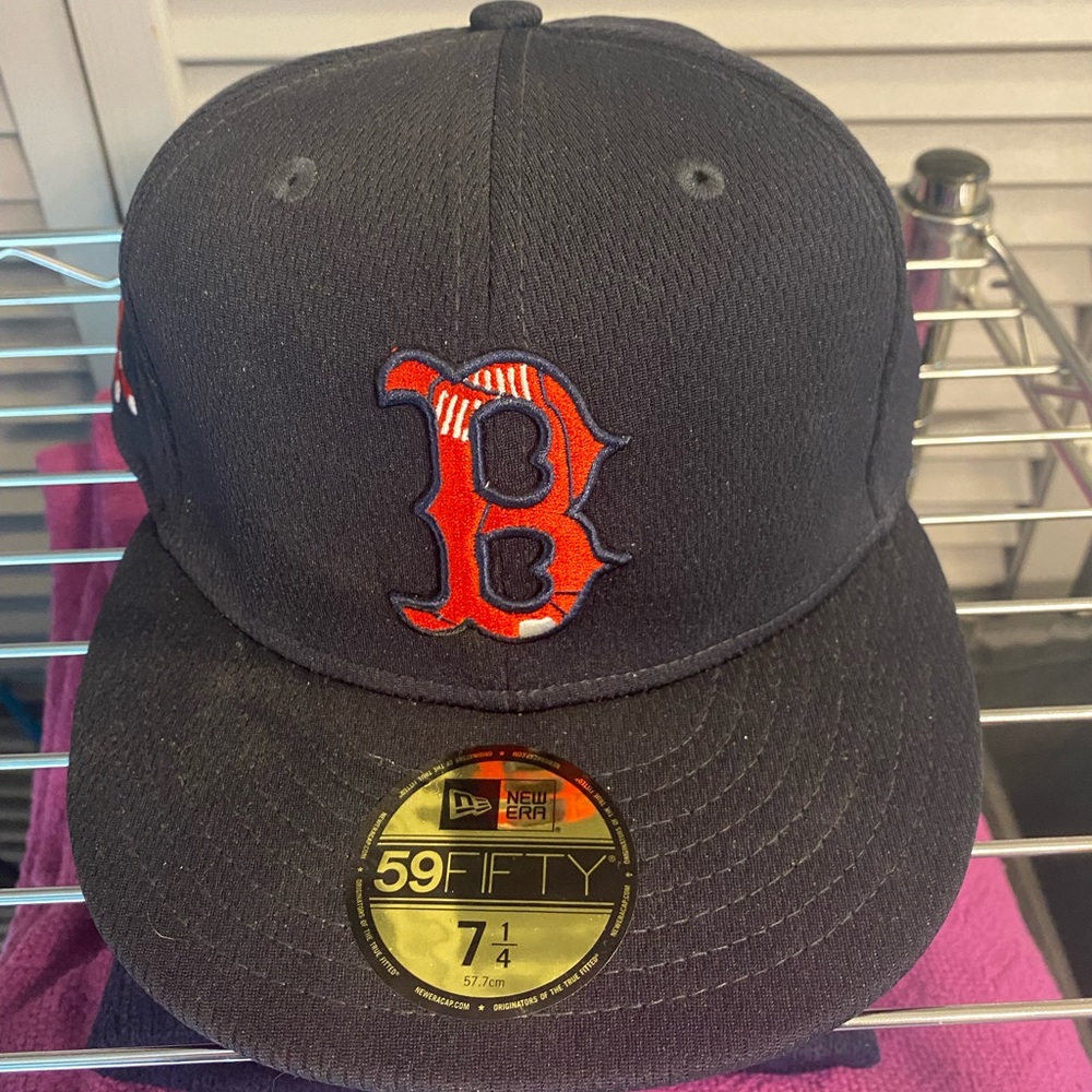 Boston Red Sox ball stitch hat